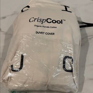 Sijo CrispCool Organic Percale Cotton Duvet Cover